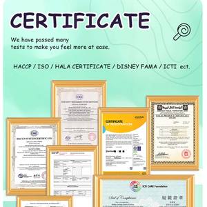 Gomitas de Tres Sabores de Frutas, Certificación Halal, Personalización OEM para Importadores <span class=keywords><strong>y</strong></span> Mayoristas - Product Image 3