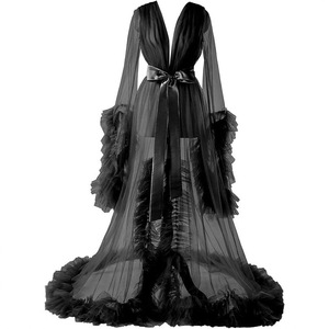 Robe <span class=keywords><strong>de</strong></span> maternité en maille fine pour séance photo, jupe longue, vêtements <span class=keywords><strong>de</strong></span> studio, tenue <span class=keywords><strong>de</strong></span> maternité sexy haut <span class=keywords><strong>de</strong></span> gamme pour défilé, chemise <span class=keywords><strong>de</strong></span> nuit - Product Image 5