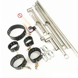 Jeux pour adultes, ensembles de bondage avec gode anal, cadre <span class=keywords><strong>en</strong></span> acier inoxydable, kit de contrainte, jouets sexuels anaux pour couples - Product Image 5
