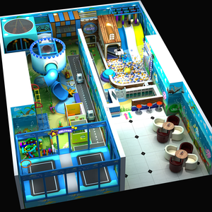 Aire de jeux intérieure pour enfants Jungle Gym - Parc d'attractions - Product Image 5