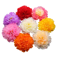 Bunga Peony Sutra Buatan Tangan Berkualitas Tinggi 20cm Ramah Lingkungan Dekorasi Pernikahan Pajangan Rumah Pesta