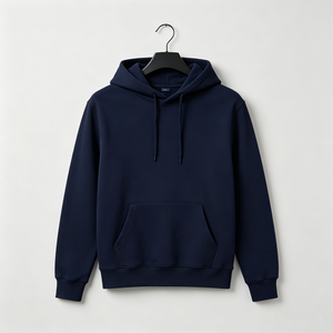 Sweat-shirt à capuche uni pour homme, logo personnalisé de haute qualité, doux et confortable, pour un usage quotidien, fourniture en gros sur mesure - Product Image 1