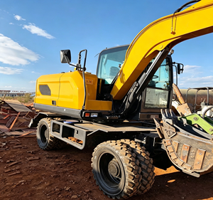 Excavadora XE85WG de Alto Rendimiento en Oferta, Máquina de Movimiento de Tierras con Ruedas, Potente y Confiable - Product Image 6