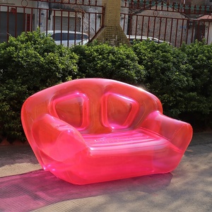 Sofá Inflable de PVC con Diseño Moderno y Personalizado, Tapizado en Tela Flocada, Estilo Viaje, para Sala de Estar - Product Image 5