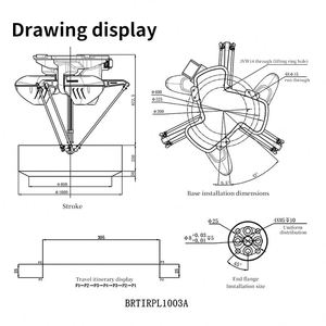 Robot Industrial Paralelo de Cuatro Ejes, Tipo Araña, Apto para Manipulación, Clasificación, Reconocimiento Visual y Venta Directa - Product Image 4