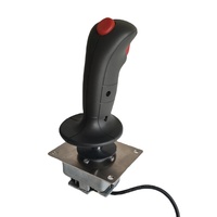 Manette de jeu numérique en métal et plastique de haute qualité de la marque JSJM, simulation de vol, jeu d'arcade, joystick VR