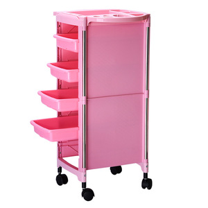 Z Factory Direct Beauty Salon <b>Trolley</b> Hairdressing Plastic Salon Furniture with Drawers - Product Image 2