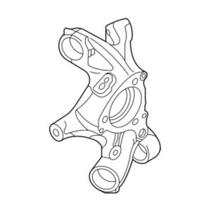 Pièces automobiles SENP, suspension arrière, pièces détachées automobiles, 1ED505433, boîtier de rotule gauche pour <span class=keywords><strong>VW</strong></span> ID3 ID4 ID5 ID6 Audi Q4 E-Tron Skoda <span class=keywords><strong>Enyaq</strong></span> - Product Image 1