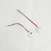 Plaque à ultrasons piézoélectrique SWT 13,8 mm avec joint en silicone et connecteur pré-câblé pour atomiseur d'humidificateur domestique miniature