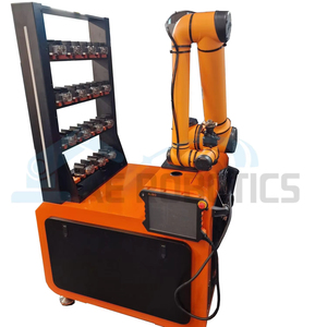 CNC-Fräsmaschine Nullpunkt system Schraubstock Laden und Entladen Roboter Workstation - Product Image 1