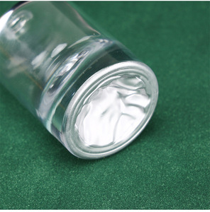 Diseño Único de Botella de Perfume Vacía de Vidrio Grueso con Fondo <span class=keywords><strong>Volcánico</strong></span> de 100 ml con Tapa de Bola de Mármol - Product Image 5