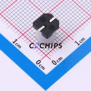 Condensateur électrolytique hybride solide-liquide en aluminium GMS1V107M0607PZ, SMD, D6.3xL7.7mm - Product Image 2