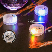 Mehrfarbige Plastik Mini DIY LED Batteriebetriebene Innen-Laternen Ballons Spielzeug Feiertagsdekoration DIY Lampe Kleine Diodenbirne
