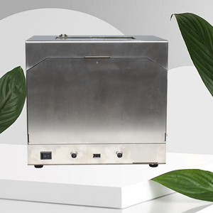 Nhỏ benchtop QR mã máy in phun thép không gỉ máy tự động 600dpi Độ phân giải ngày Túi container 1 năm bảo hành - Product Image 6