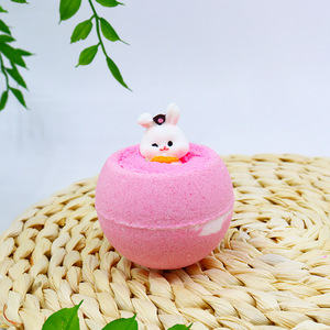 Bombes de bain effervescentes artisanales à marque privée pour enfants, biologiques, couleurs assorties, pour spa et douche – Offre spéciale - Product Image 2
