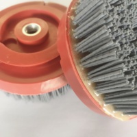 Brosse ronde antique en carbure de silicium Long Shine Lux haute dureté 4 pouces OEM pour outils de polissage de pierre, granit, marbre, travertin