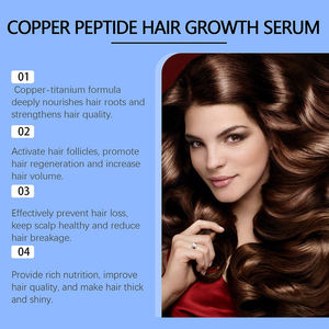 Siero per la Ricrescita dei Capelli con Peptidi di Rame Blu GHK-Cu, Etichetta Privata - Product Image 6