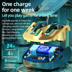 M01 casque stéréo étanche écouteurs intra-auriculaires sans fil écouteurs casque de jeu Logo personnalisé Bt 5.0 Tws casque <span class=keywords><strong>Mobile</strong></span> V5.0 - Product Image 4