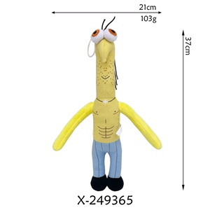 Nouveauté transfrontalière : Peluches Super Douces de Dessin Animé 'Smiling Friends' avec Rembourrage en Coton PP, 31cm-50cm, pour les 7-14 ans - Product Image 6