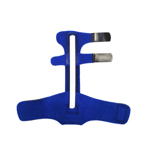 Férula de soporte de dedo médico transpirable larga tira de aluminio enderezamiento dedo ortopédico férula de Metal anillo protector de mano Brace - Product Image 2