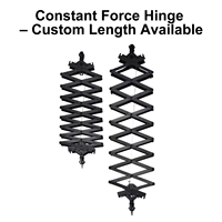 Pantógrafo de fuerza constante con bisagra, brazo telescópico personalizado ajustable para estudio, TV, fotografía, iluminación profesional, aluminio, fácil instalación