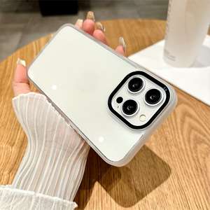 Funda para Teléfono 17 Pro Max, Diseño Ejecutivo, Material de Vidrio, Protección Dorada, Orificio Grande, Antigolpes - Product Image 6