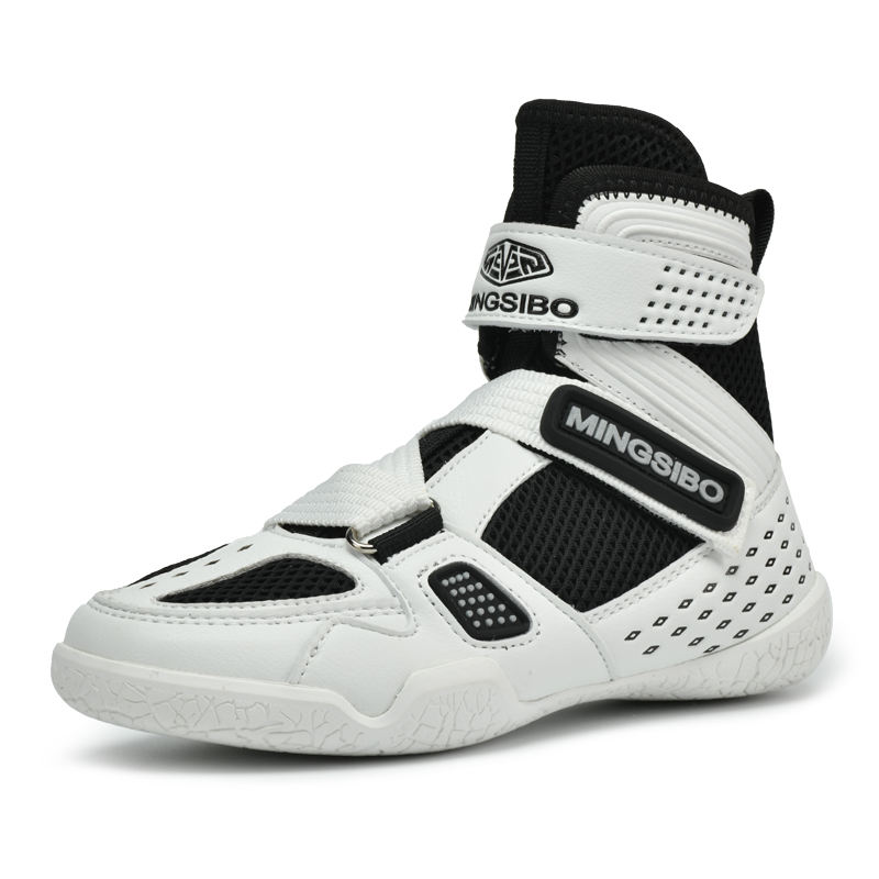 Professional Boxing Sanda Muay Thai Wrestling Shoes for Men Women