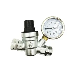 brass water gas oil pressure regulator of bottom price