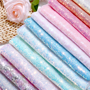 Nouveau tissu à paillettes tissé léger à la mode pour vêtements de scène haut de gamme <span class=keywords><strong>brillant</strong></span> Laser Sequin tissu <span class=keywords><strong>Plaid</strong></span> pour garçons filles - Product Image 1