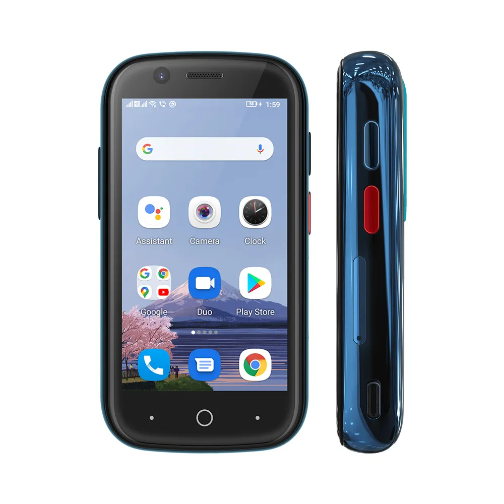 Unihertz ג 'לי 2, קטן 4g המוקשח Smartphone 3.0 אינץ אנדרואיד 10.0 סמארטפון חכם טלפון 6gb Ram 128gb Rom Nfc נייד טלפון