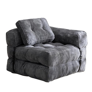 โซฟาเบดฟองน้ำอัดแบบพับได้รูปทรงสี่เหลี่ยมสำหรับเด็กผู้ใหญ่ผู้สูงอายุ - Product Image 3