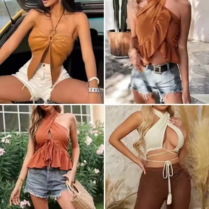 Vestido Elegante con Volantes y Mangas Abullonadas para Mujer, Ropa Combinable de Diferentes Estilos - Product Image 2