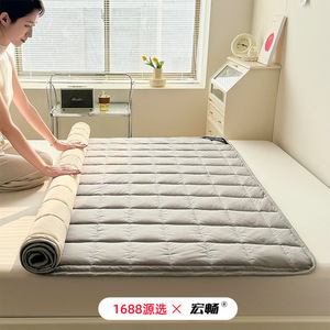 Anti-Mite Quilted Cotton Mattress Protector 1.5m <b>Bed</b> Home Use Machine Washable Grade A - Product Image 5
