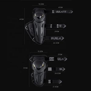 Rodilleras de TPU para Motocross, conjunto de almohadillas protectoras para rodillas, ATV, patinaje, 4 Uds. - Product Image 4