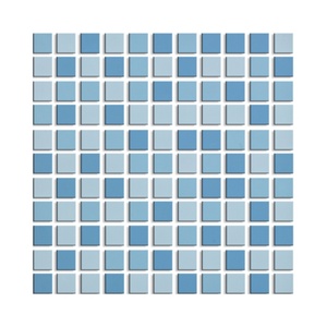 Nhịp điệu đại dương ba màu hỗn hợp Gạch gốm khảm cho phòng ngủ hồ bơi phòng tắm khách sạn sử dụng-Thiết kế hiện đại chống nước - Product Image 3