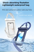 Coque de Téléphone Étanche Personnalisée pour iPhone 16 15 14 Pro Max XR XS MAX, Pochette Téléphone Étanche, Étui S25 S24 Ultra