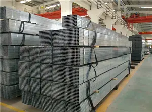 China 2X4 Galvanized Square And Rectangular Tubular Steel Price