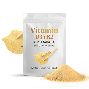 ओम 500 iu विटामिन डी 3 100mcg k2 पाउडर निर्माता वयस्कों के लिए प्रतिरक्षा हड्डी समर्थन की आपूर्ति करता है - Product Image 4