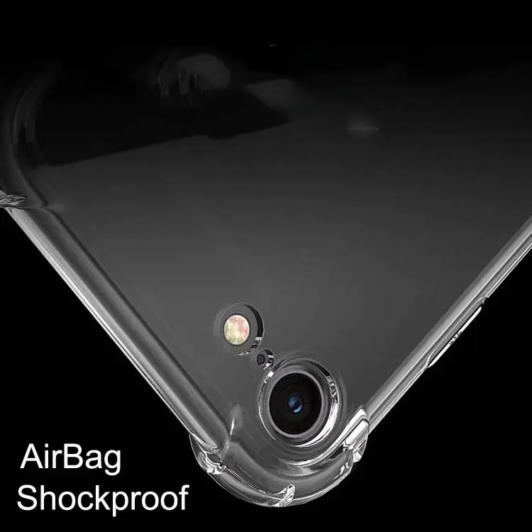 Anti-vurmak hava yastığı darbeye dayanıklı tampon kamera koruyucu 1.5mm yumuşak TPU şeffaf telefon arka kapak iphone için kılıf 13 Pro Max