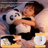 Jouet en peluche Panda IA, robot, application d'apprentissage, personnalisation, connexion sans fil, jouet vocal IA avec 60 langues, compagnon pour enfants, poupée