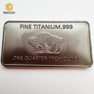 1/4 Unze USA American Buffalo Feiner Titan-Barren Ti-Element - Product Image 4