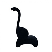 Fauteuil d'appoint en tissu en forme de girafe de dessin animé amusant, fauteuil de loisirs individuel en peluche bouclée pour salon, chambre, appartement, usage domestique