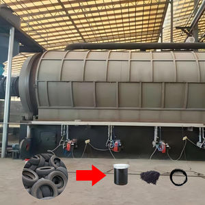 Pneu de rebut automatique réutilisant la productivité élevée de machine de pyrolyse 1-300 tonne/jour équipement de production de gaz combustible de mazout - Product Image 2
