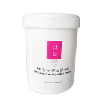 Gel conducteur professionnel pour appareils de radiofréquence et équipements de beauté, crème blanche pour application thérapeutique en salon