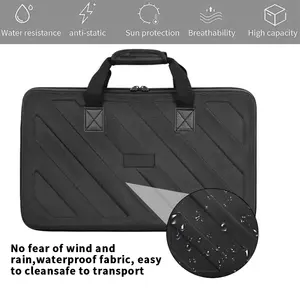 Leve personalizado portátil à prova de choque EVA armazenamento ferramenta saco para viagens transportando para DDJ-SB2 / DDJ-SB3 SB RB 400 DJ controlador