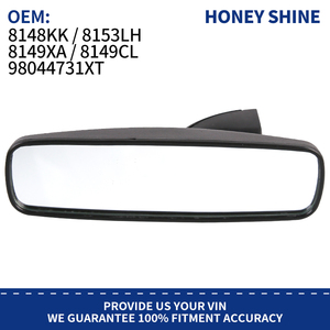 Espejo <span class=keywords><strong>Retrovisor</strong></span> Interior para Automóvil 8148KK 8153LH 8149XA 98044731XT 8149CL para Peugeot 307 308 407 408 <span class=keywords><strong>Citroen</strong></span> C4 <span class=keywords><strong>Berlingo</strong></span> - Product Image 2