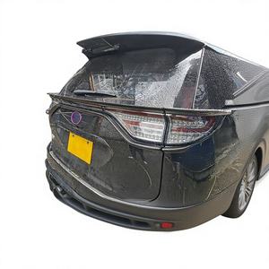 Toyota 2012-2014 Estima Previa ACR50 Spoiler arrière central inférieur en fibre de carbone de remplacement, simple niveau, 3 pièces - Product Image 1