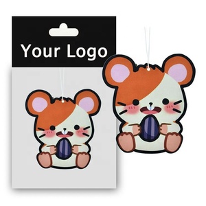 น้ำหอมปรับอากาศในรถแบบพกพาน้ำหอมปรับอากาศแบบมีกลิ่นกระดาษโลโก้ตามสั่ง - Product Image 5