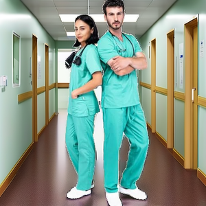 Sike Custom High Work White Cotton Polyester Woven Fabric Needle <b>Detection</b> Unisex Doctors Long Sleeve Winter Hospital Lab <b>Coat</b> - Product Image 2