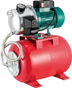 JST series stainless steel auto jet water pump with 19L 24L pressure tank electric intelligent booster pump